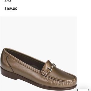 SAS Silver Loafers with metal 8.5 REDUCED!!